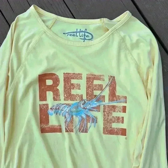Reel life sun protection UPF50 Dri-fit top - Picture 2 of 4